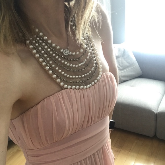 Dusty rose gorgeous dress - Picture 4 of 8